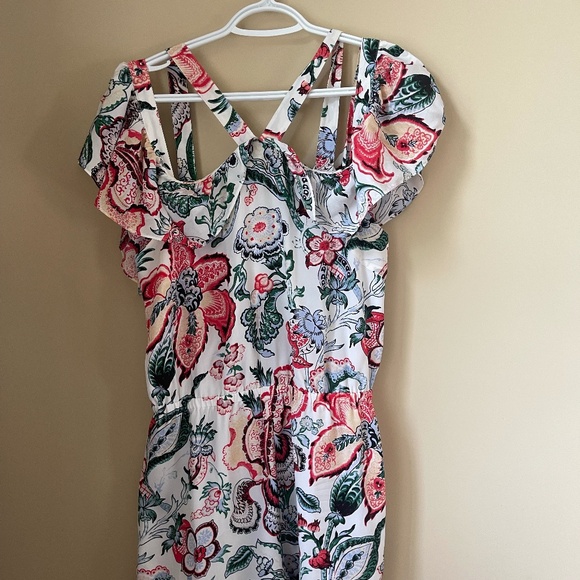 CLUB MONACO OFF THE SHOULDER ROMPER - Picture 1 of 3